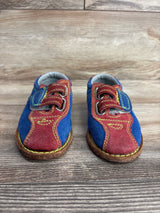 BSI Suede Cosmic Bowling Shoes Red sz 8-10c