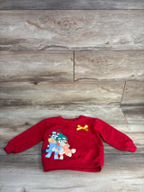 Bluey Christmas Sweatshirt Red sz 4T