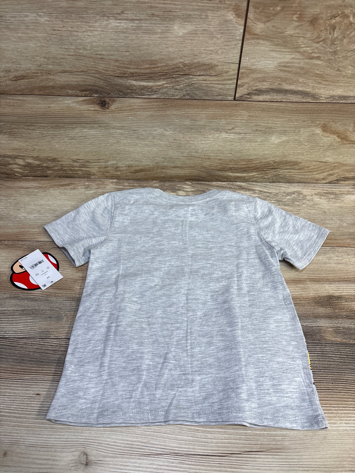 NEW Super Mario Shirt Grey sz 5T