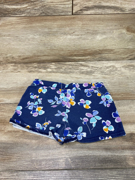 Carter's Floral Drawstring Shorts Blue sz 4T - Me 'n Mommy To Be