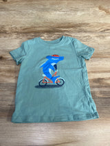Cat & Jack Shark Shirt Green sz 3T