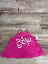 NEW Baby Gap Paw Patrol Ruffle Tank Top Pink sz 3T