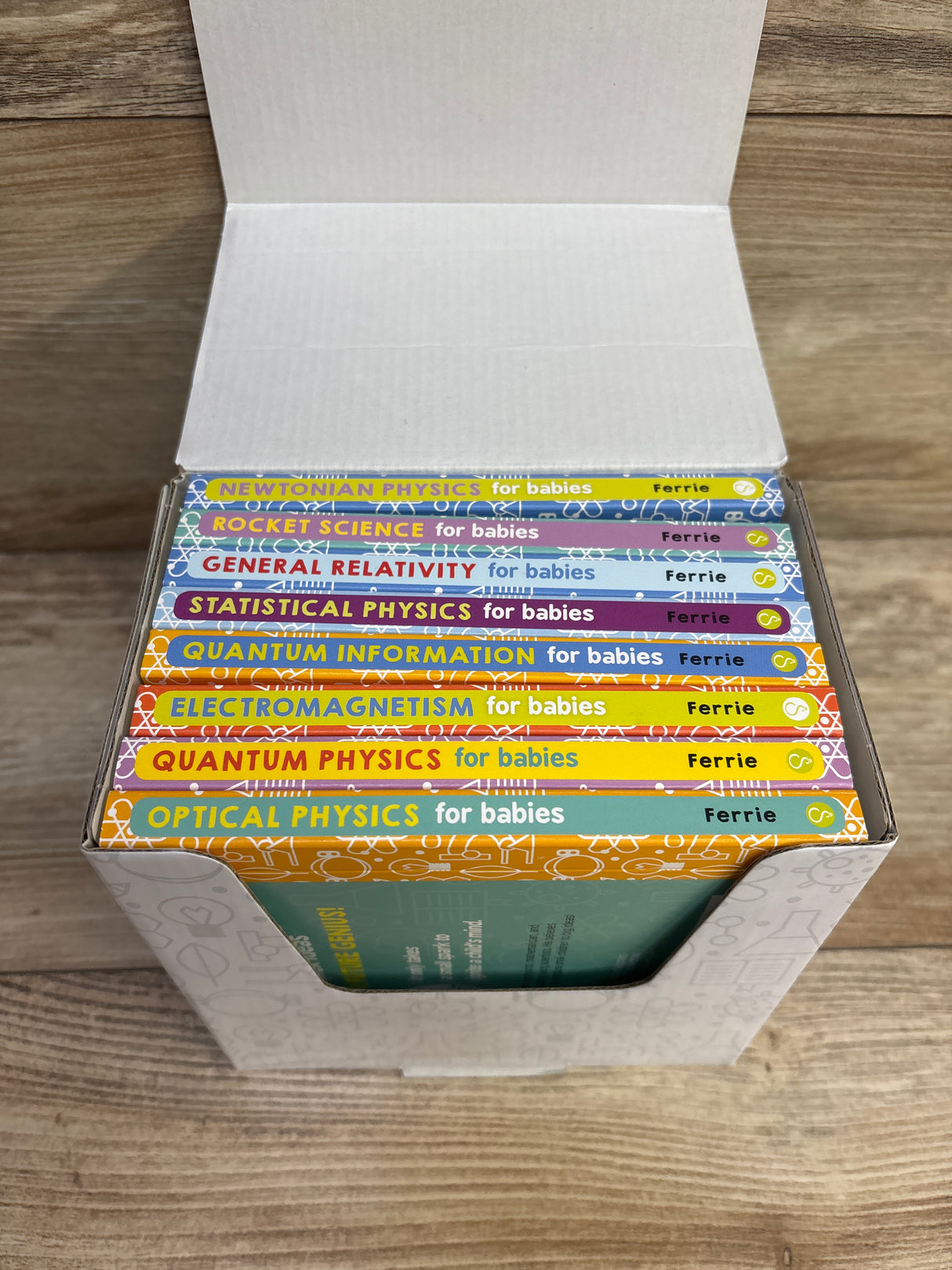 My First Science Library for Babies, 8pk Board Book