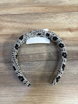 NWOT Tahari Headband, Floral Black/White