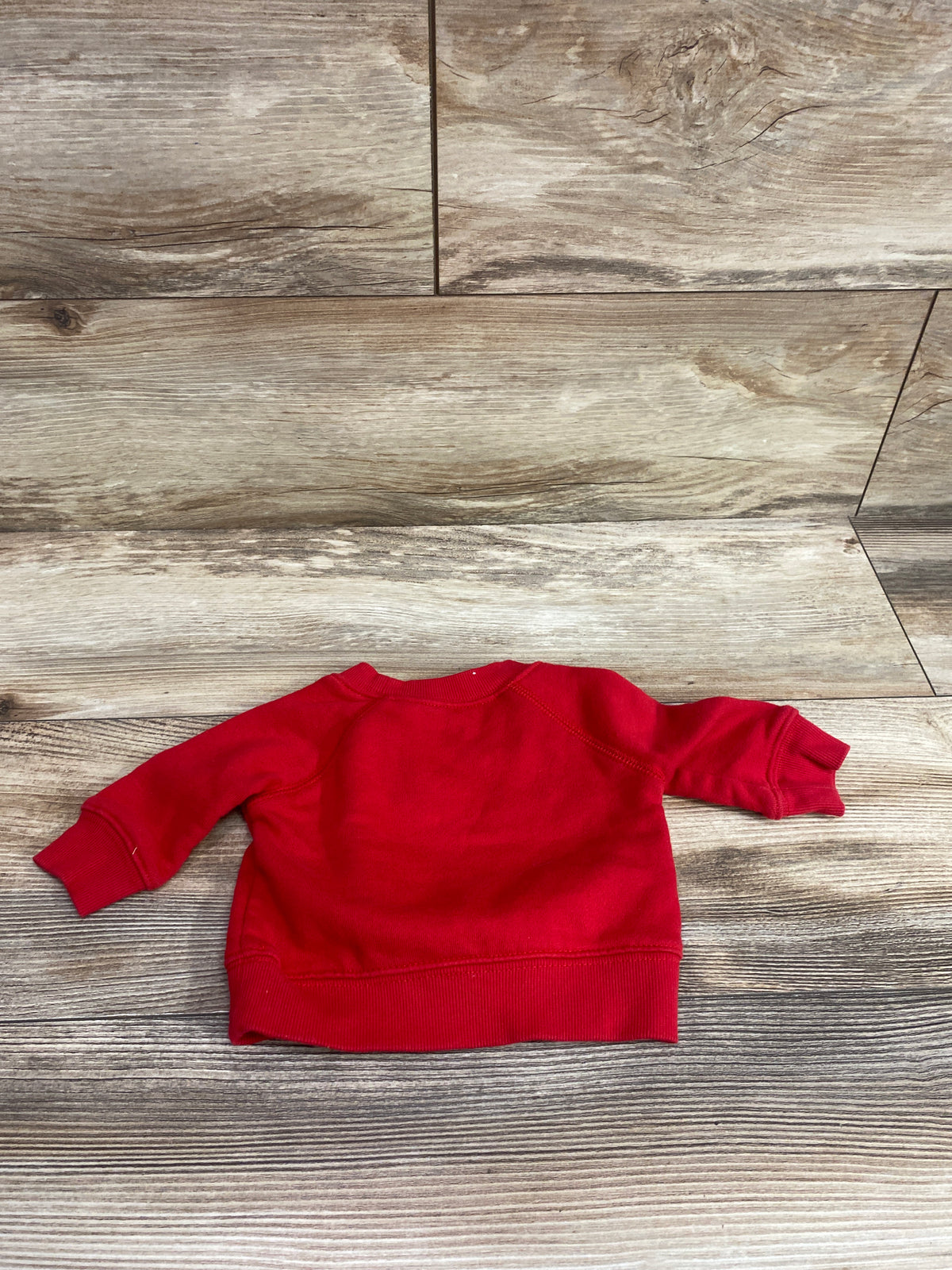 Disney Store Disneyland Crewneck Sweatshirt Red sz 0-3m