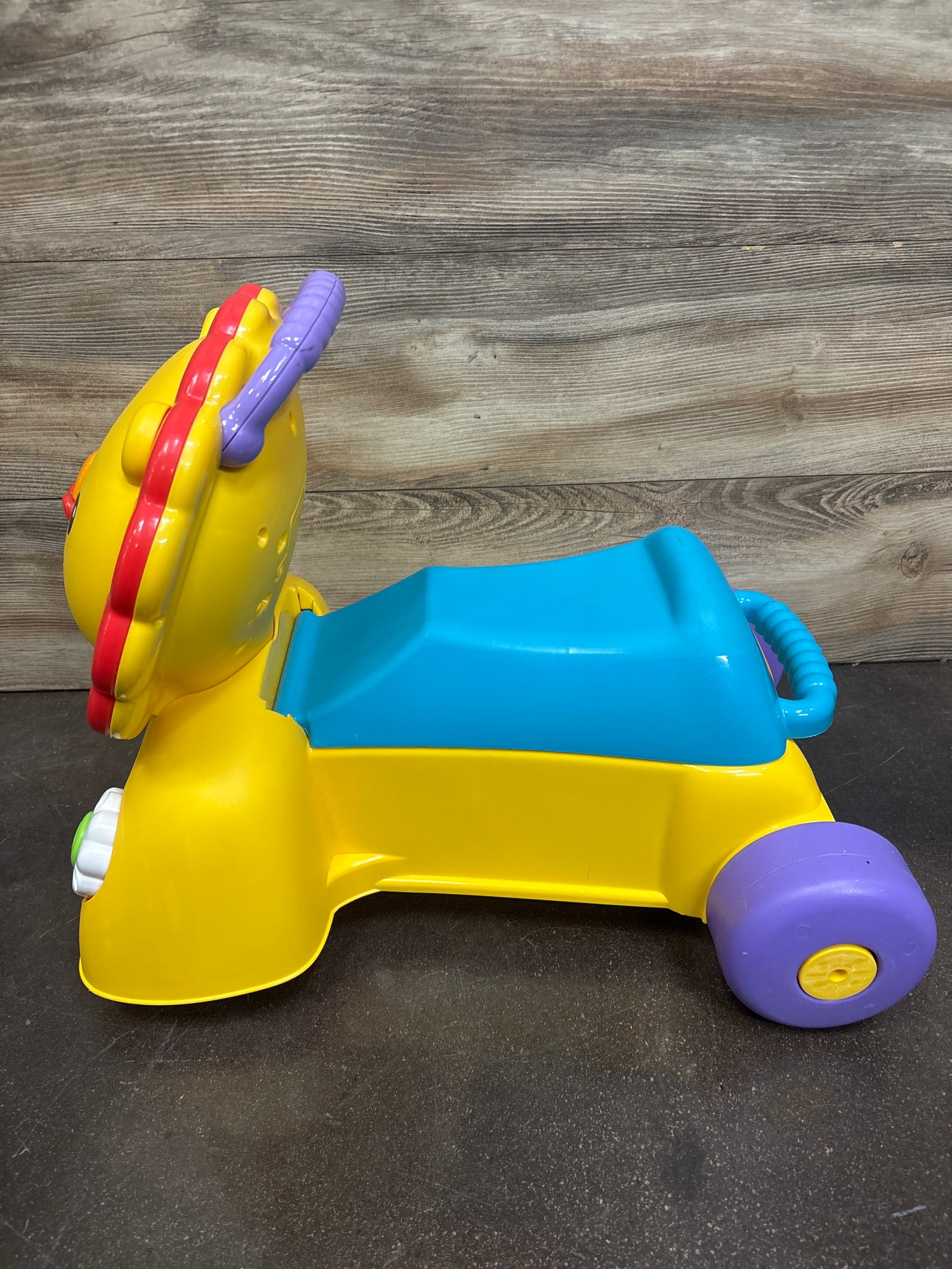 Fisher Price 3-in-1 Sit, Stride, & Ride Lion Ride-On Toy