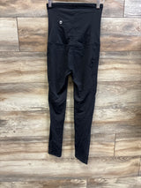 BabyBub High Waist Pocket Maternity Leggings Black sz Medium