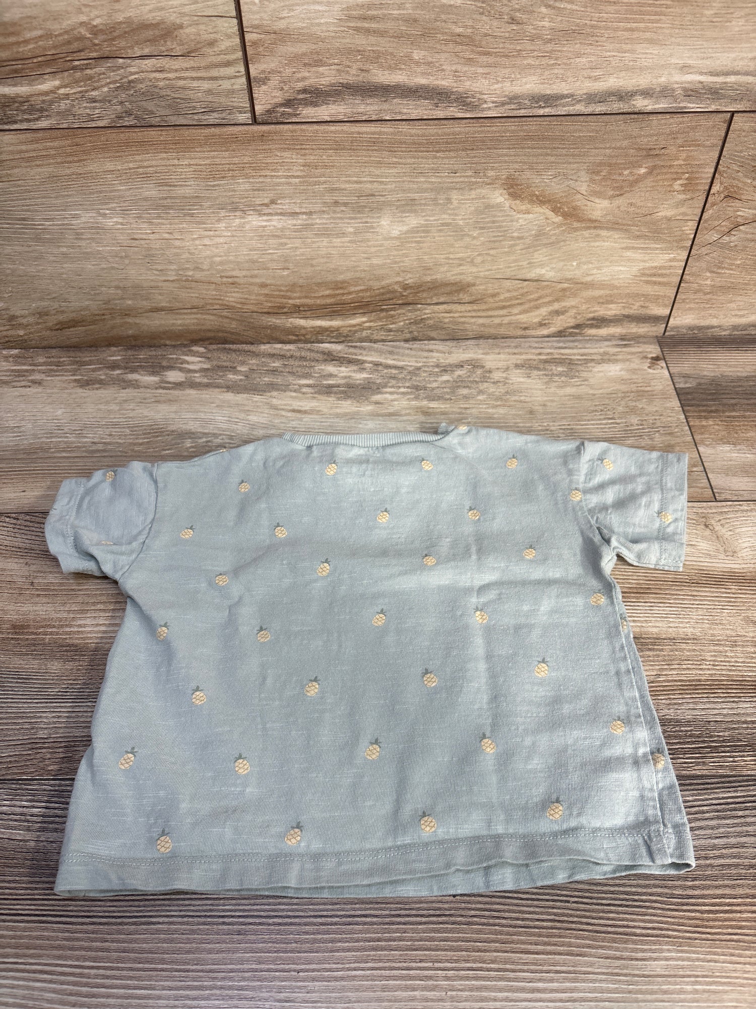 Little Planet Organic Pineapple Shirt Green sz 2T