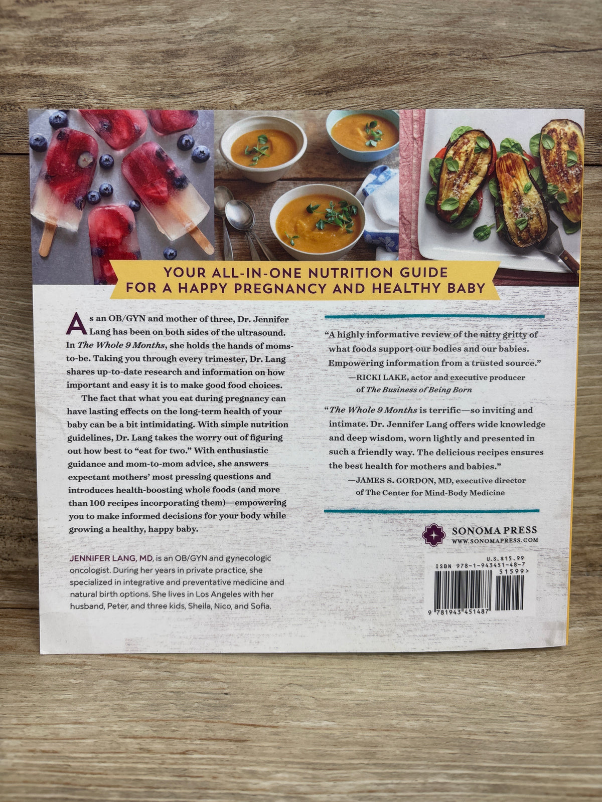 The Whole 9 Months: A Week-By-Week Pregnancy Nutrition Guide Paperback Book