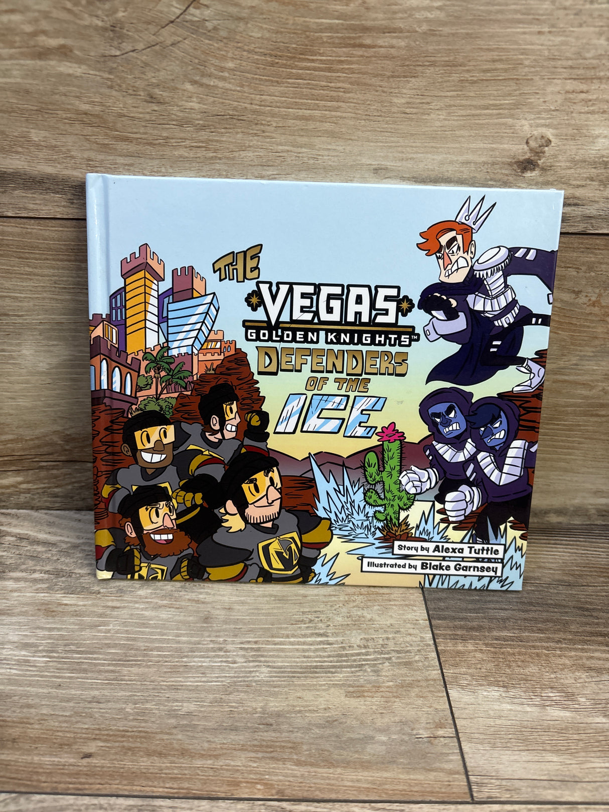 The Vegas Golden Knights: Defenders of the Ice Hardcover Book