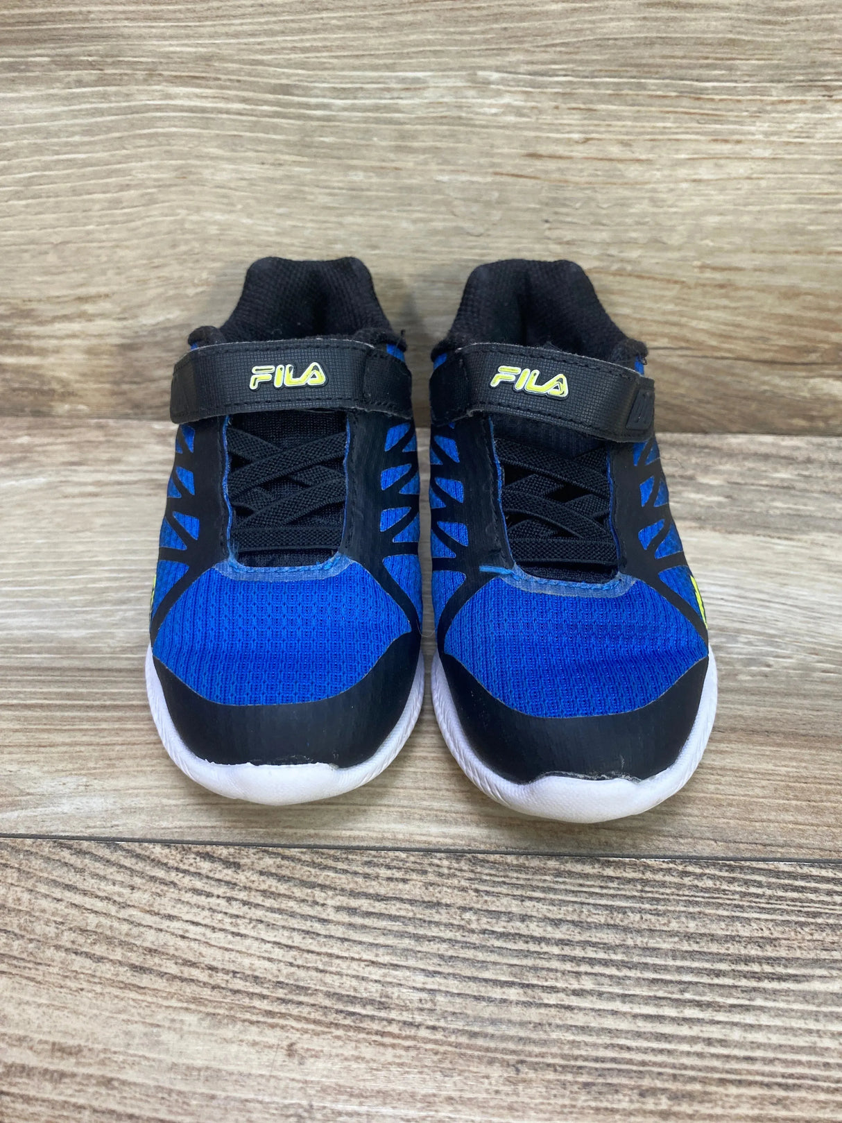 FILA™ Fantom 4 Kids' Running Shoes Blue/Black Sz 9c