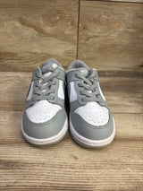 Nike Dunk Low TD 'White/Light Smoke Grey' Sneakers sz 10c