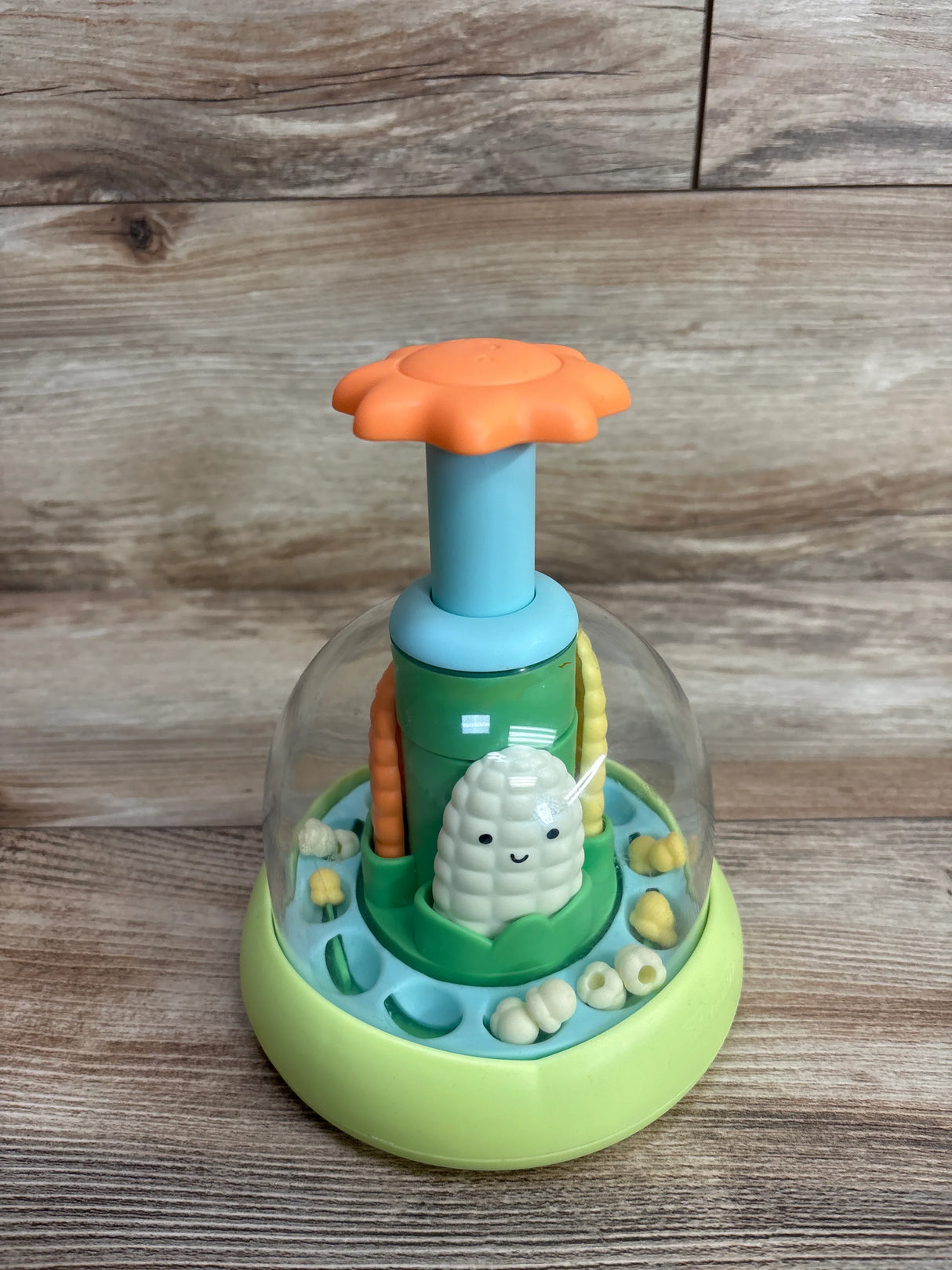 Skip Hop Press & Spin Farmstand What's Poppin Corn Spinner