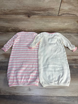 Touched By Nature 2pk Gowns Cream sz 0-6m - Me n Mommy To Be