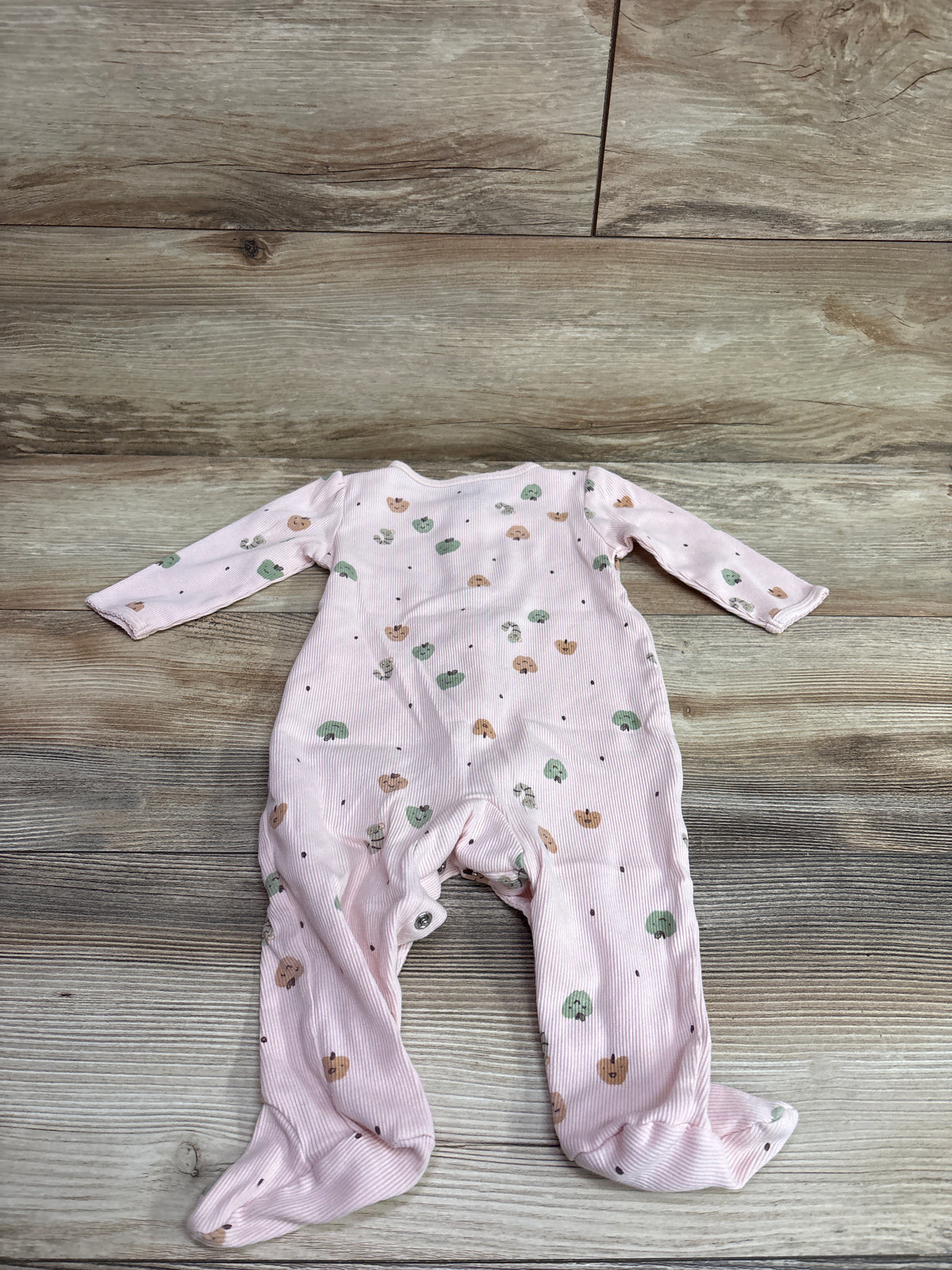 Carter's Ribbed Snap Sleeper Pink sz 6m