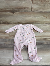 Carter's Ribbed Snap Sleeper Pink sz 6m