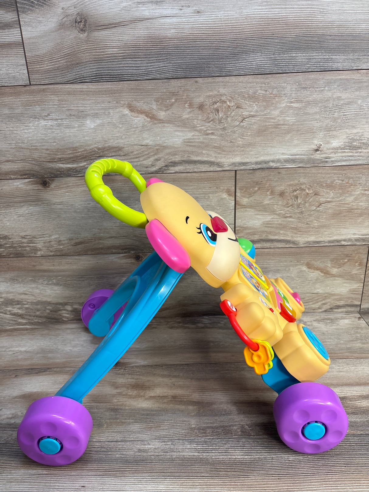 Fisher Price Laugh and Learn Smart Stages Learn With Puppy Walker Pink