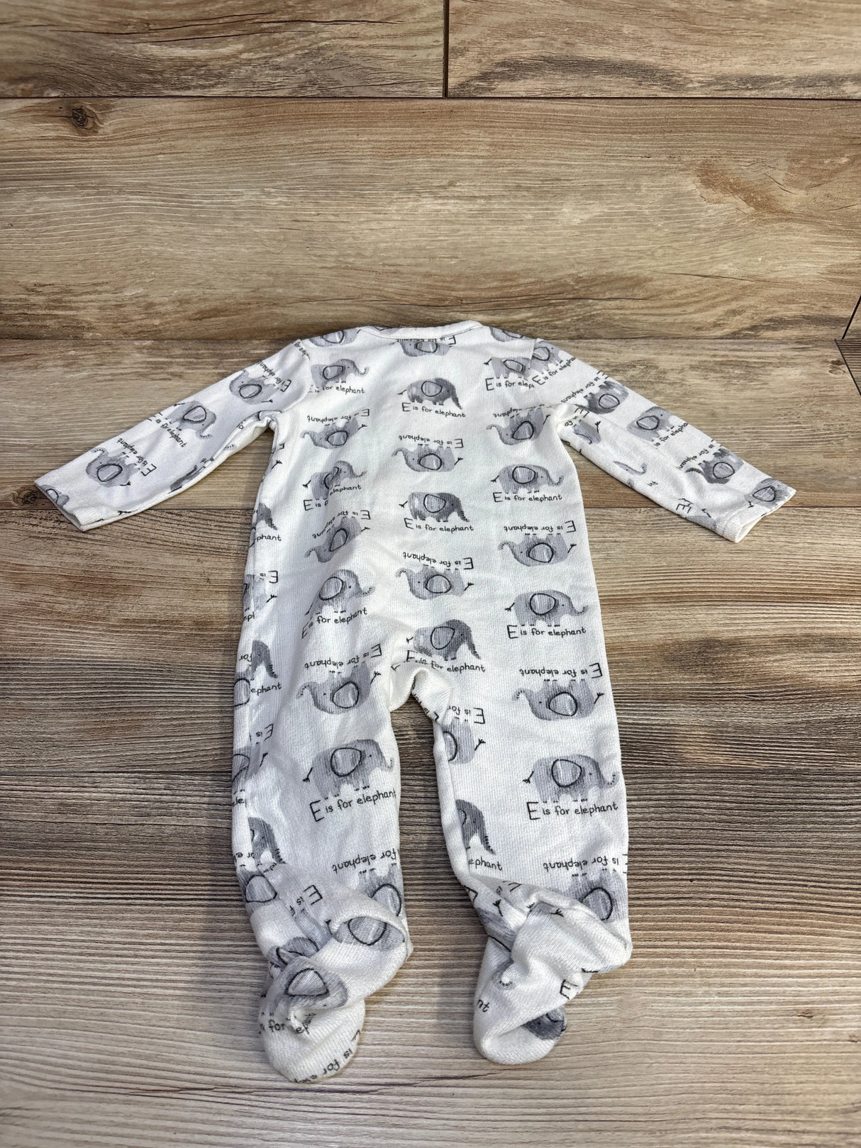 Liam & James Elephant Sleeper White sz 0-3m