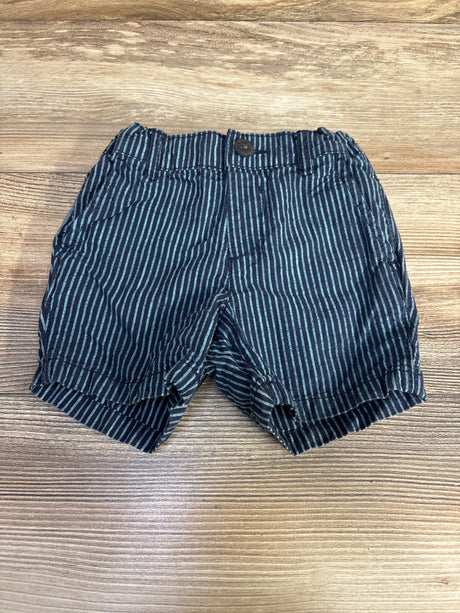 Children's Place Striped Shorts Navy sz 12-18m - Me n Mommy To Be