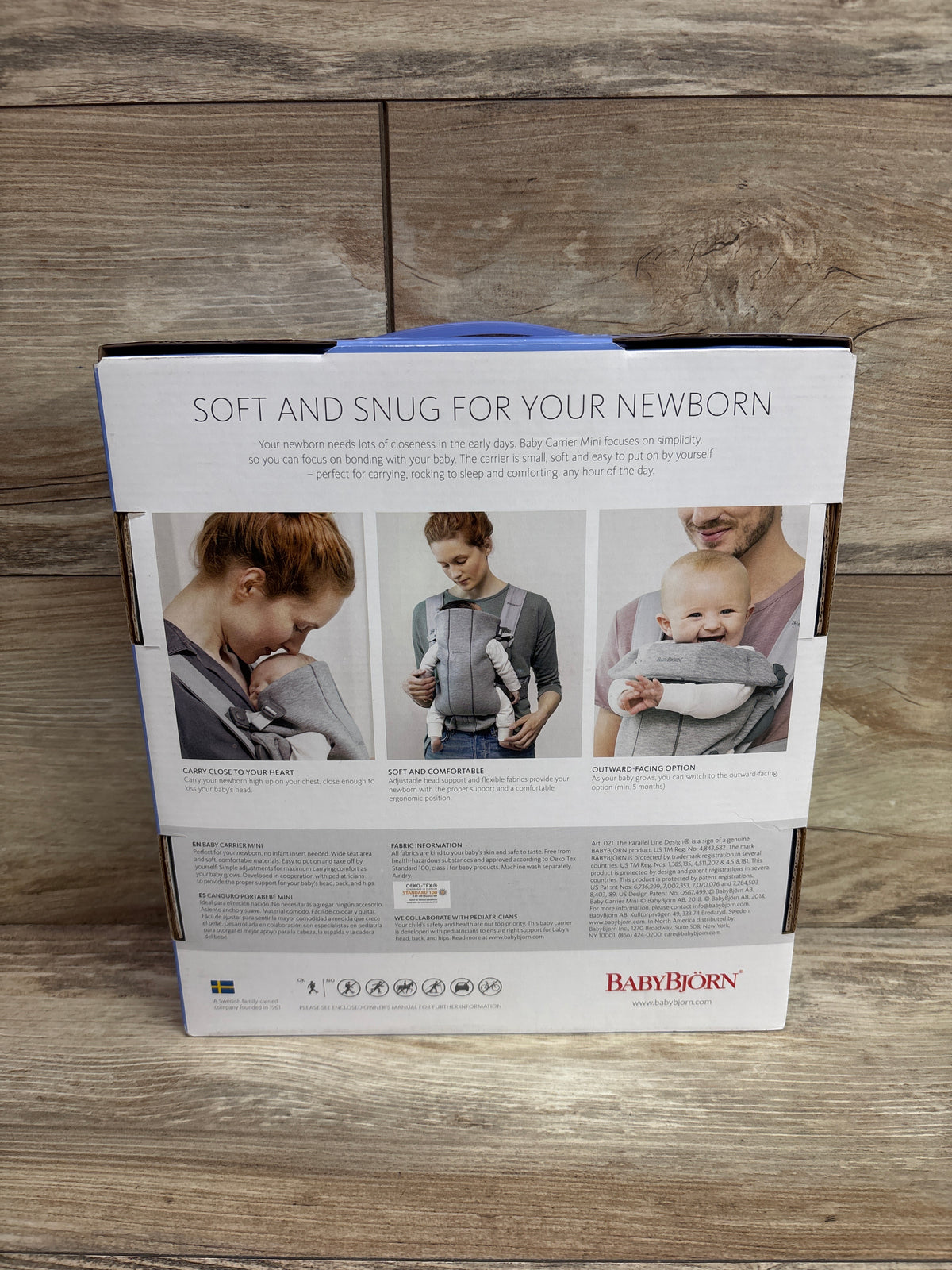 BabyBjörn Baby Carrier Mini, Anthracite, 3D Mesh 7-25 lbs