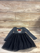 Jumping Beans x Disney Minnie Mouse Long Sleeve Dress Grey sz 4T