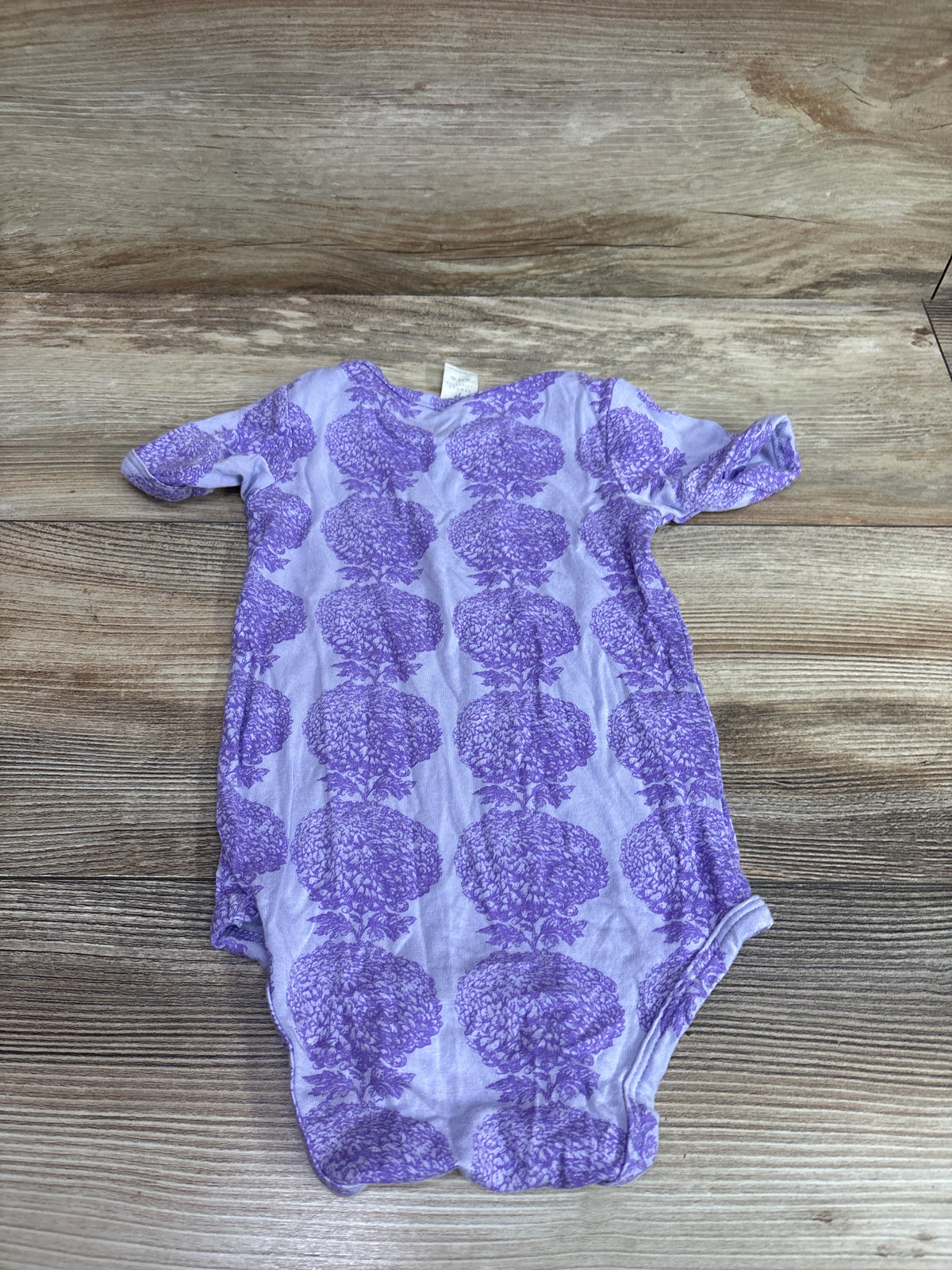Kate Quinn Bamboo Bodysuit Purple sz 6-12m