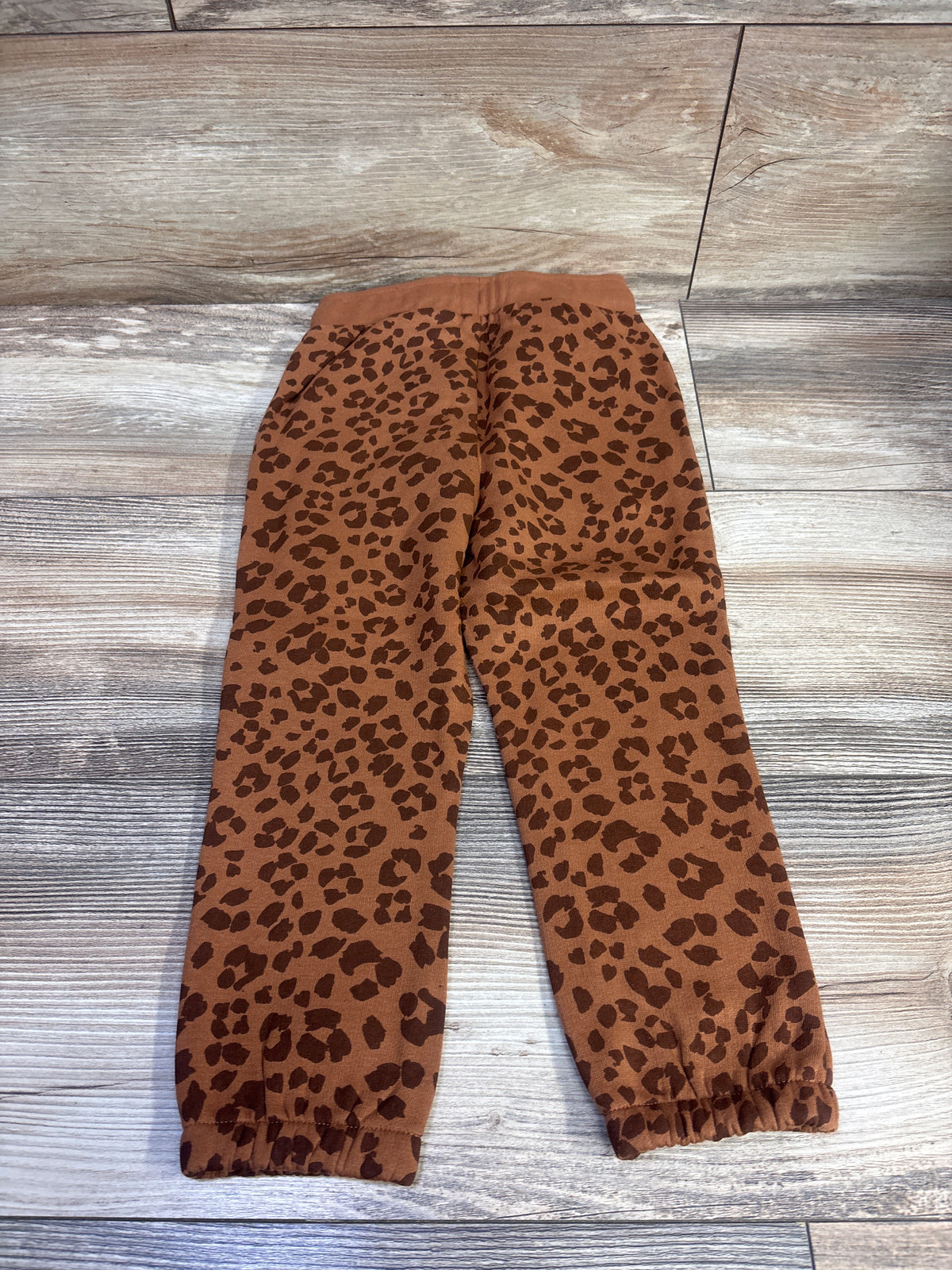 NEW Okie Dokie Leopard Print Joggers Brown sz 3T