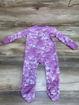 Under Armour Tie-Dye Sleeper Purple sz 6-9m