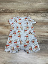 Disney Baby Winnie The Pooh Shortie Romper Grey sz 0-3m