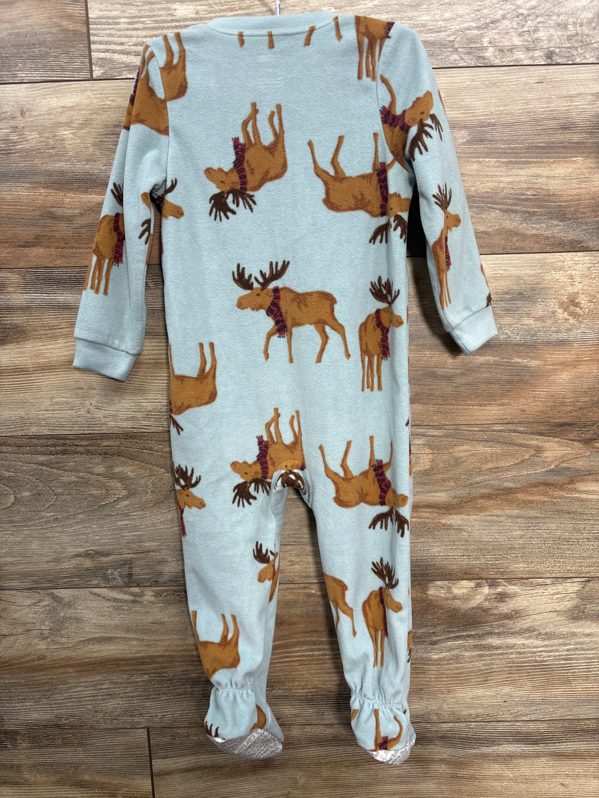 Simple Joys Reindeer Blanket Sleeper Blue sz 2T