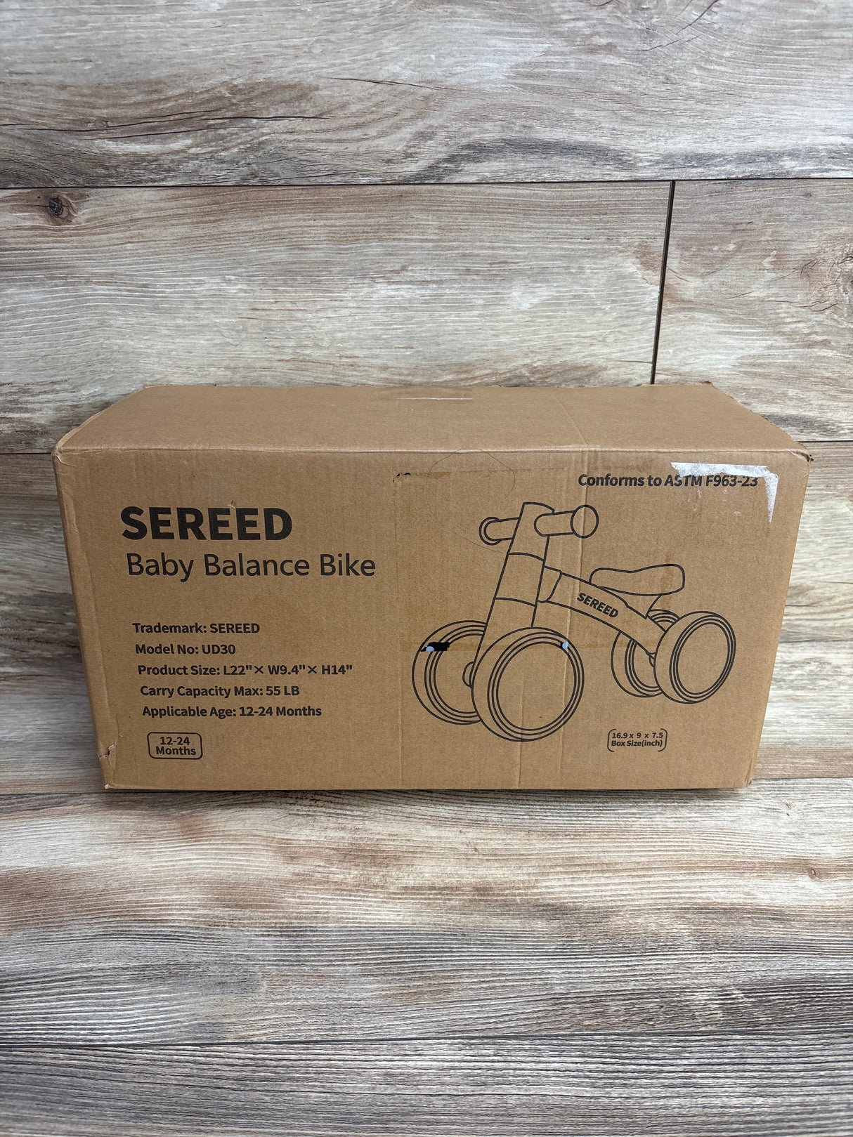 NEW SEREED Baby Balance Bike in Green