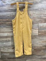 Corduroy Overalls Yellow sz 3T