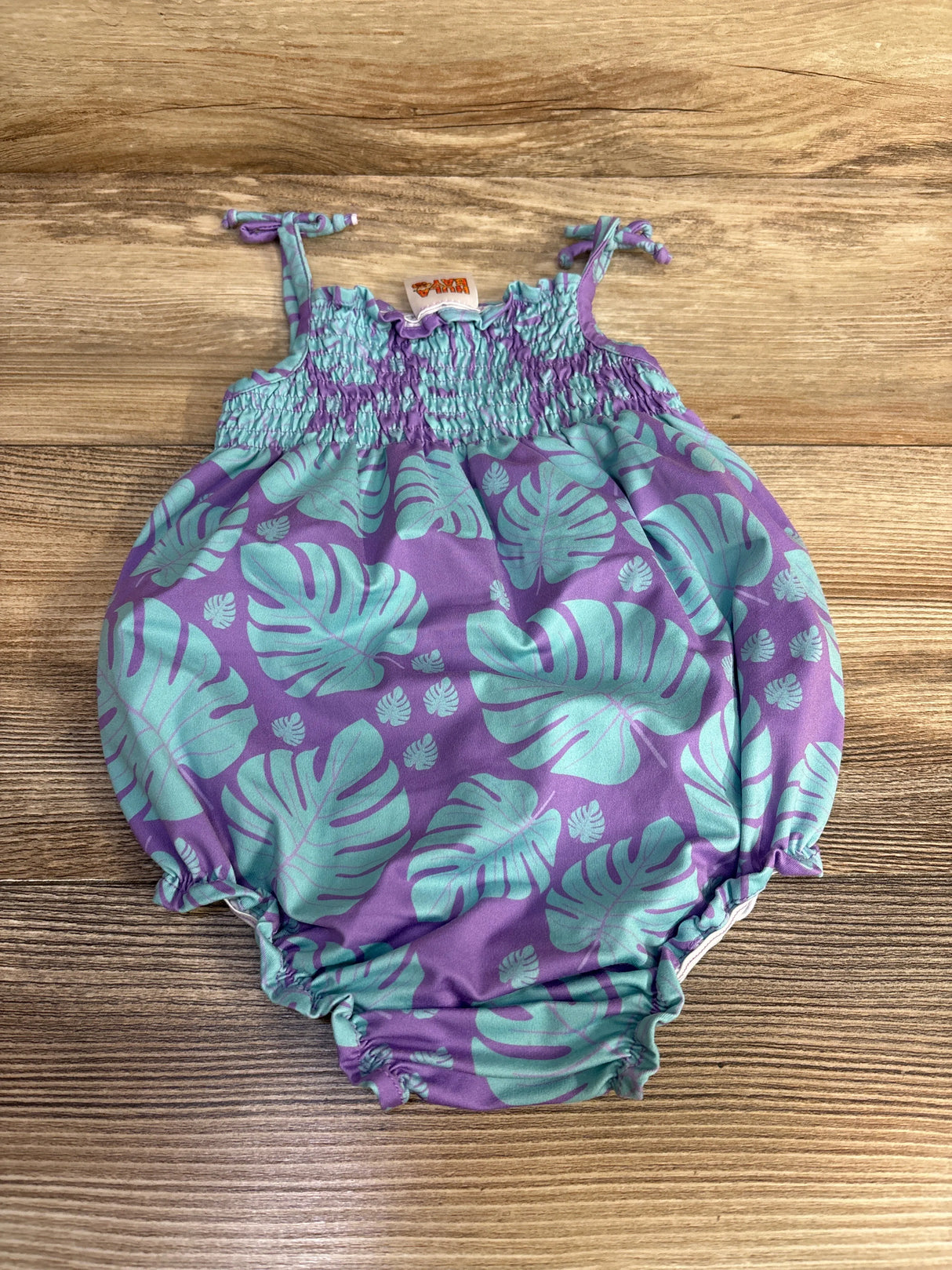 Hula Bay Smocked Romper Purple sz 12m - Me n Mommy To Be