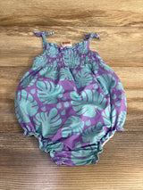 Hula Bay Smocked Romper Purple sz 12m - Me n Mommy To Be