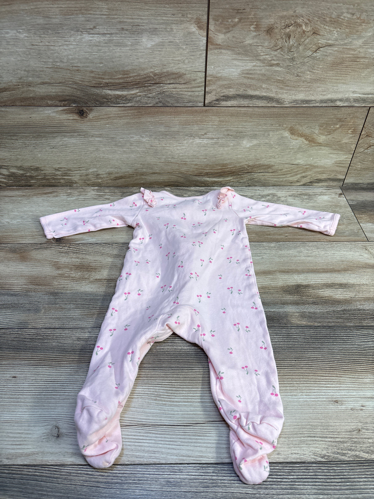 Just One You Cherry Sleeper Pink sz 9m