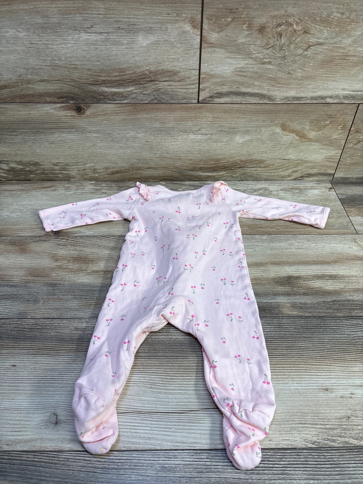 Just One You Cherry Sleeper Pink sz 9m