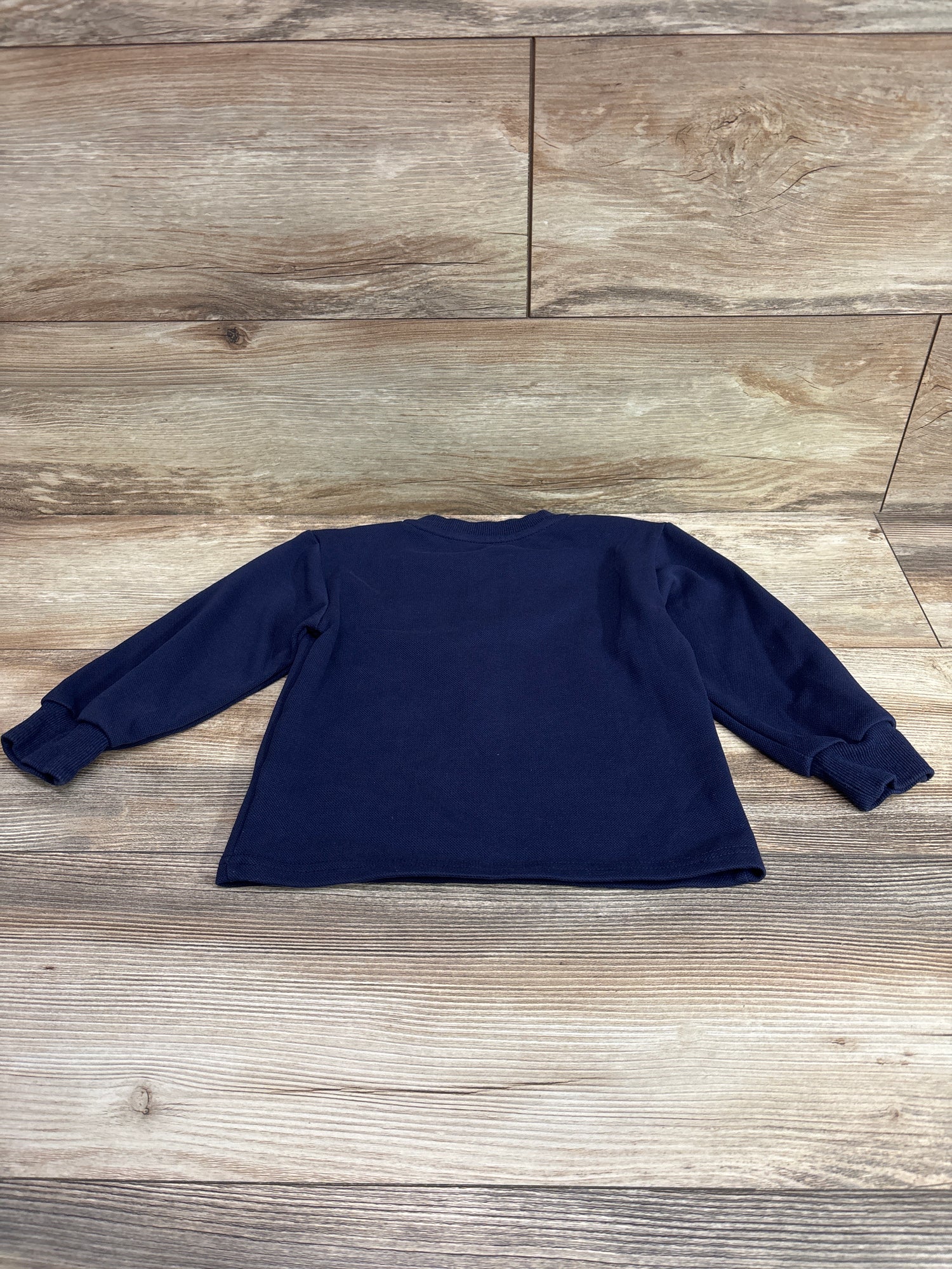 Cooraby Long Sleeve Henley Shirt Navy sz 4T