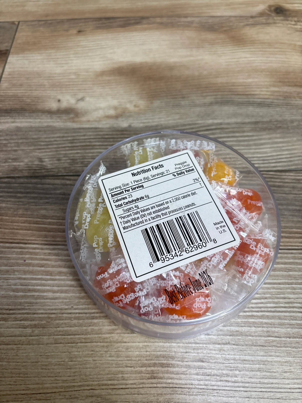 NEW Preggie Pop Drops 21ct