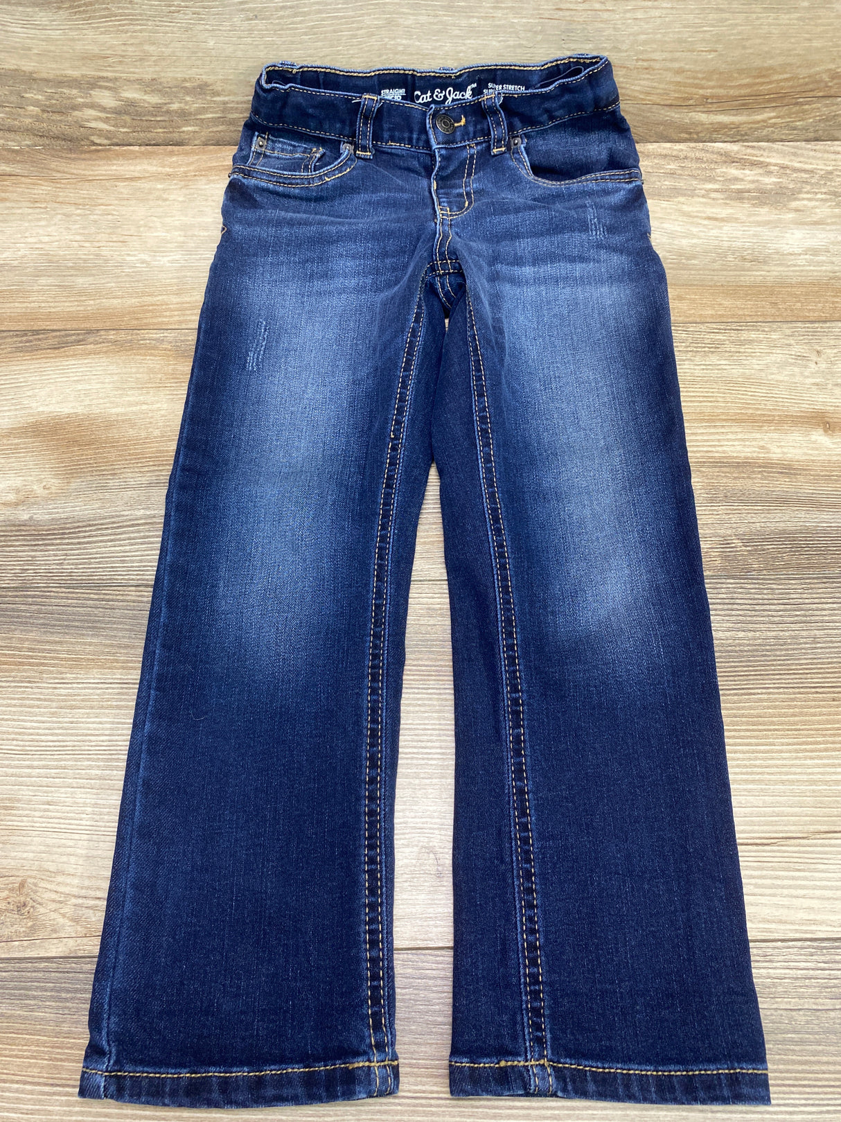 Cat & Jack Straight Jeans Blue sz 5T