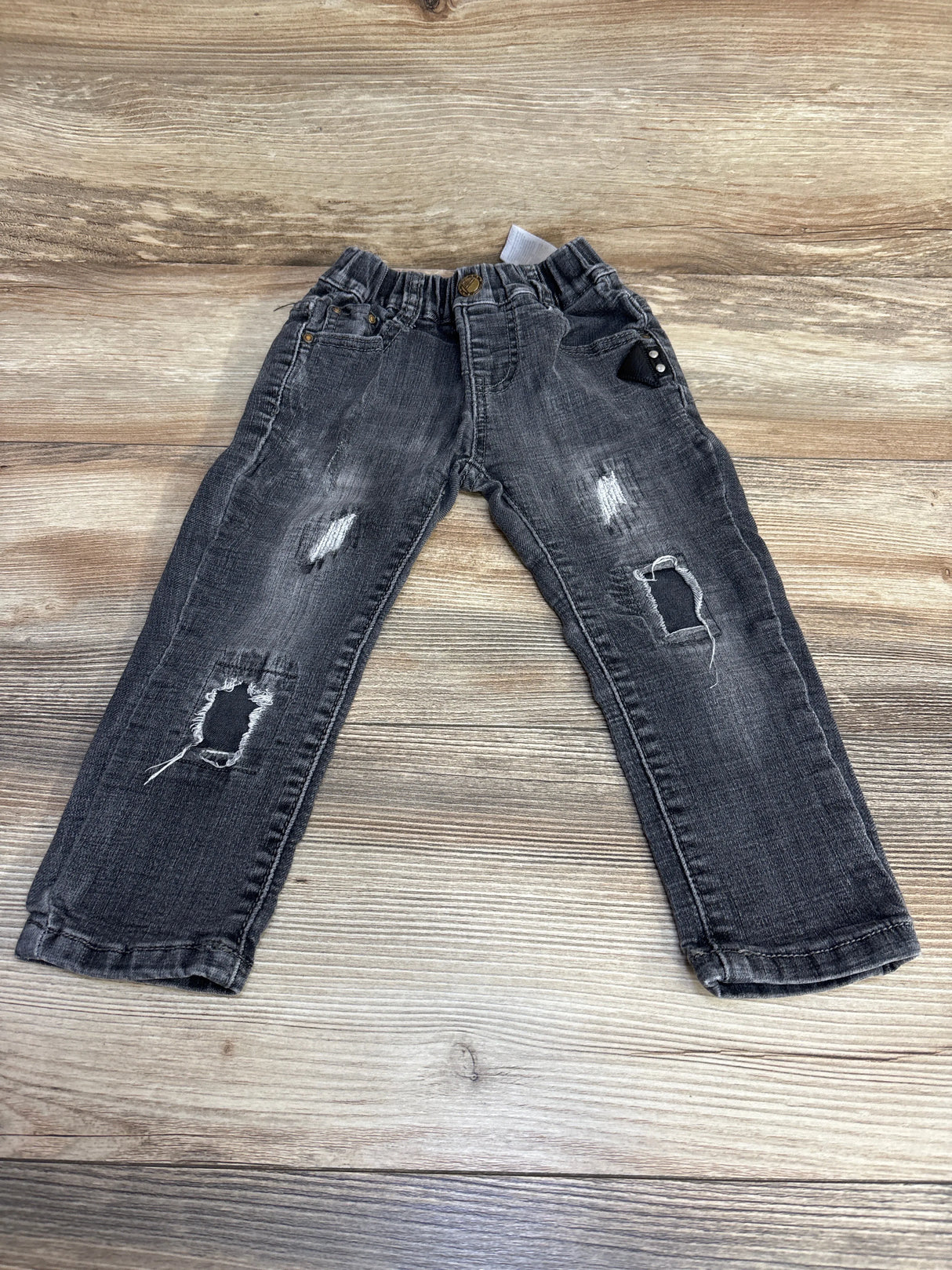 Month Star Jeans Distressed Jeans Grey sz 2-3T - Me n Mommy To Be
