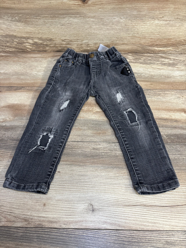 Month Star Jeans Distressed Jeans Grey sz 2-3T - Me n Mommy To Be