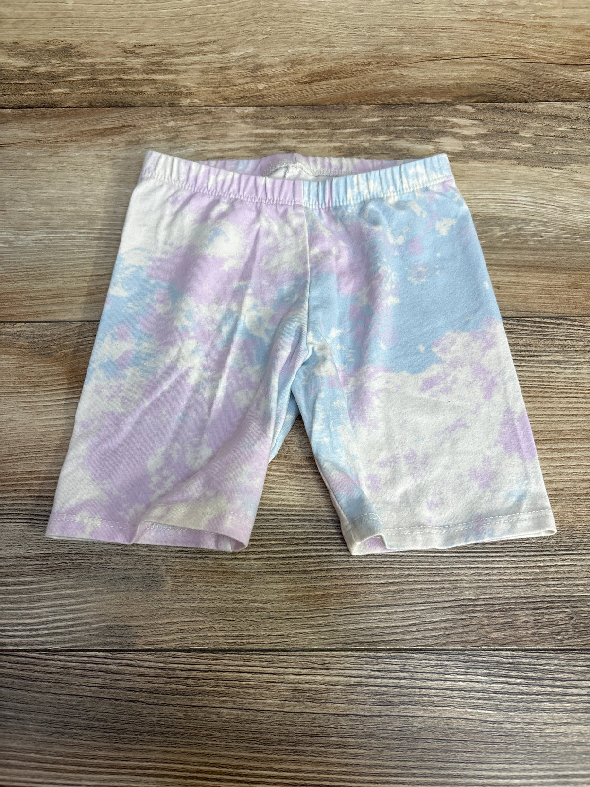 Cat & Jack Tie-Dye Bike Shorts White sz 4T - Me n Mommy To Be