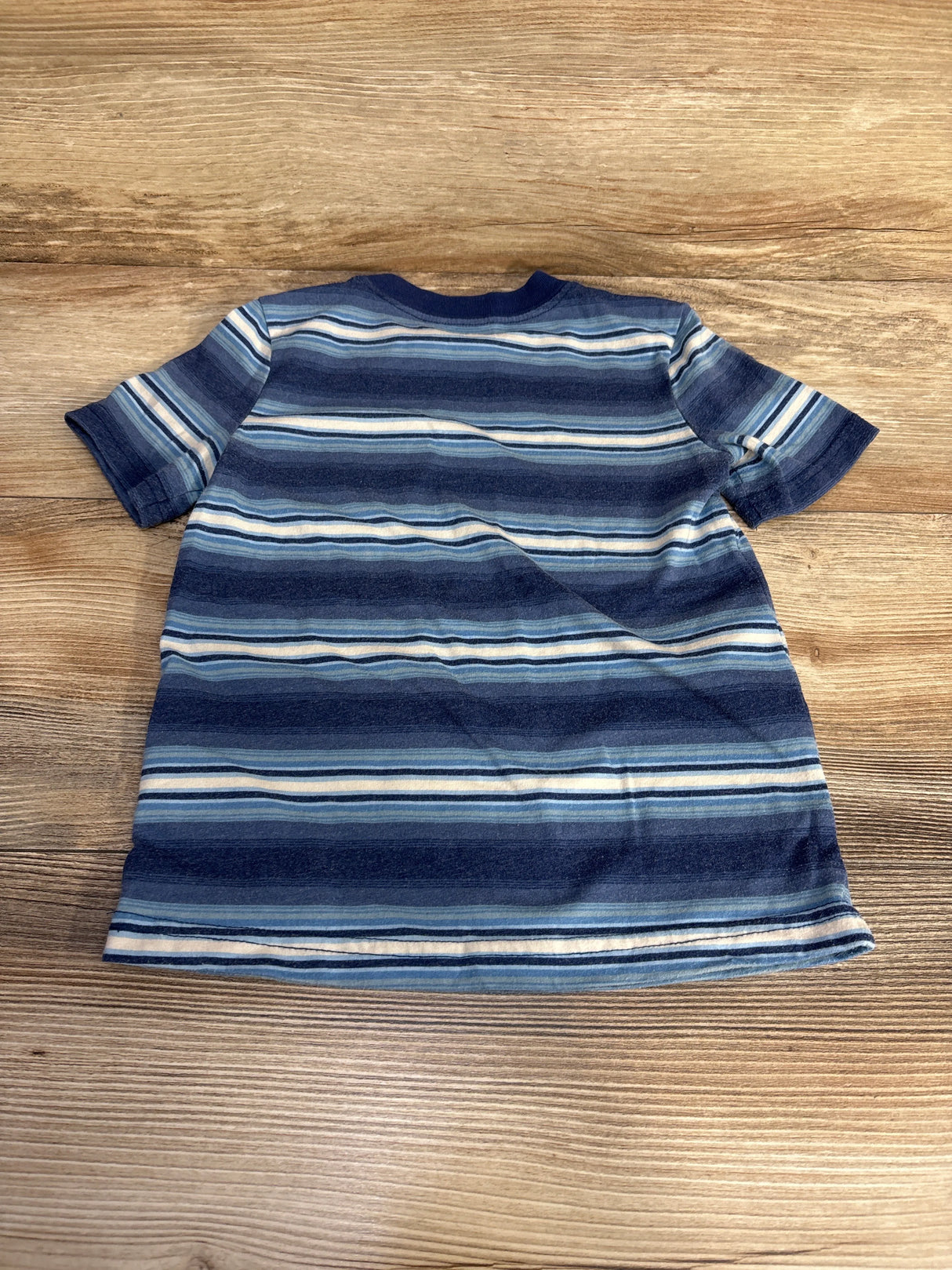 Oshkosh Striped Pocket Shirt Blue sz 3T - Me n Mommy To Be