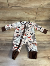 FIOMVA Halloween Zipper Coverall Beige sz 3-6m