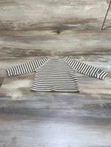 Shein Striped Henley Shirt Beige sz 3m