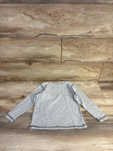 NEW Kids Korner Thermal Shirt Grey sz 4T - Me n Mommy To Be