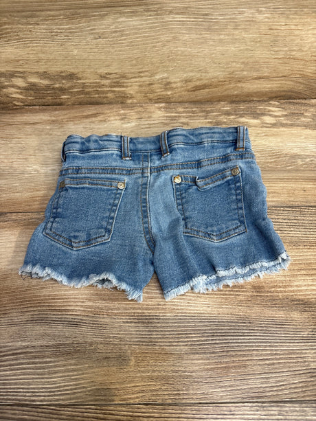 Bailey's Blossoms Denim Shorts Blue sz 12-18m - Me n Mommy To Be