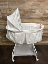 Delta Children Soothing Dreams Bassinet, White