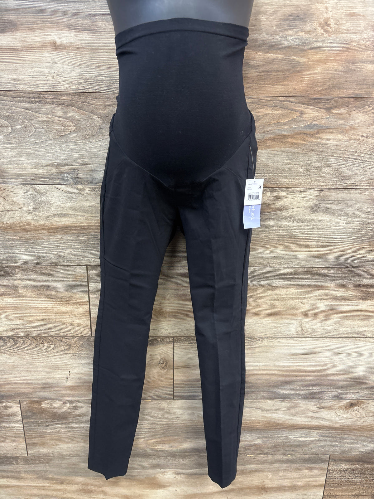 NEW Motherhood Maternity Super Stretch Skinny Over-The Belly Pants Black sz Small