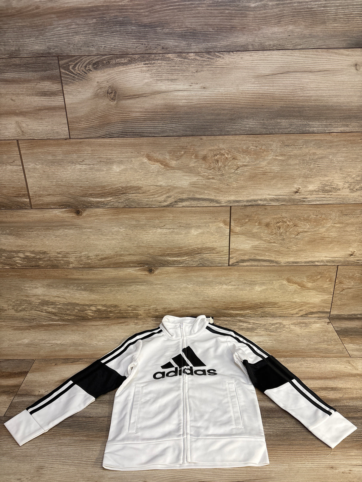 NEW Adidas Full Zip Active Jacket White sz 4T